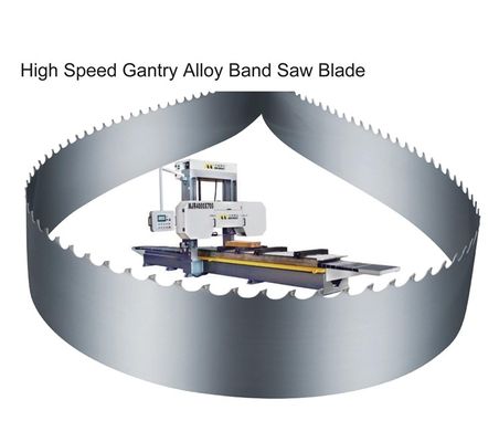 15-28mm Dentes Espaçamento Vertical Steel Bladeband Band Saw Bimetal Blade para corte de madeira