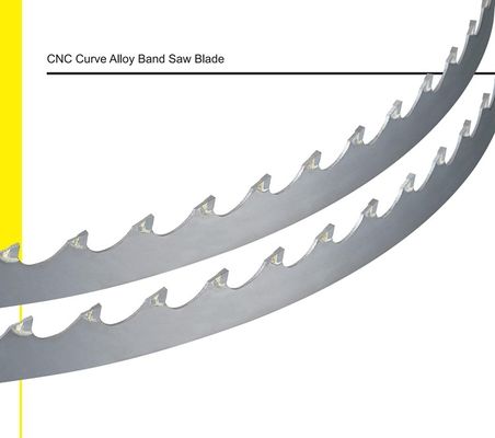 Lâmina de corte CNC para têmpera de curva Cnc para lâminas de serra de fita de madeira