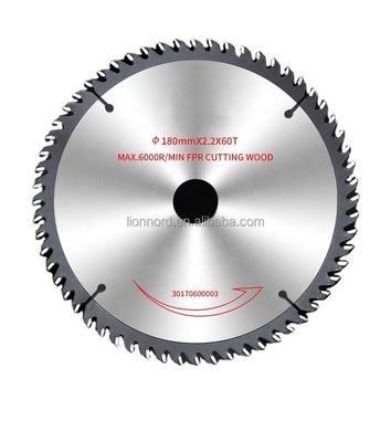 Blade de serra de mesa TCT de grau profissional 44T para tarefas de corte de madeira dura e verde