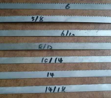 Bi-Metal Band Saw Blade para corte de vários metais 14/18 Forma de dentes comprimento personalizado