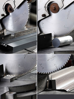 TCT Carbide Teeth Saw Blade circular para corte profissional e versátil de alumínio