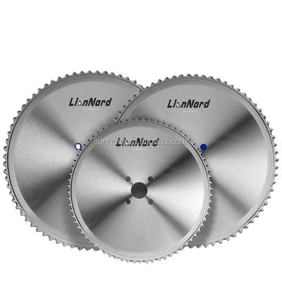 Carbide Tips Metal Cutting Saw Blade para aço inoxidável Ti revestido 285mm BS BW Dentes