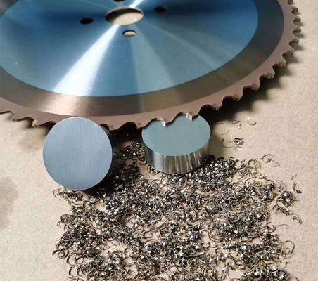 Carbide Tips Metal Cutting Saw Blade para aço inoxidável Ti revestido 285mm BS BW Dentes