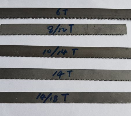 Lâmina de serra de corte de metal 0,6 mm de espessura e 14/18 dentes por polegada para várias aplicações