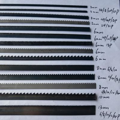 Bi-Metal Band Saw Blade para corte de vários metais 14/18 Forma de dentes comprimento personalizado