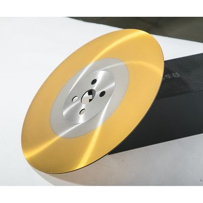 Revestimento de aço de alta velocidade revestido com Ti 24 polegadas lâmina de serra circular para metal 275 * 2.5mm