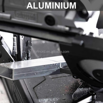 Máquina de serra de banda portátil de ajuste automático de velocidade para necessidades de corte de metal e madeira