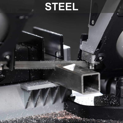 Máquina de serra de banda portátil de ajuste automático de velocidade para necessidades de corte de metal e madeira