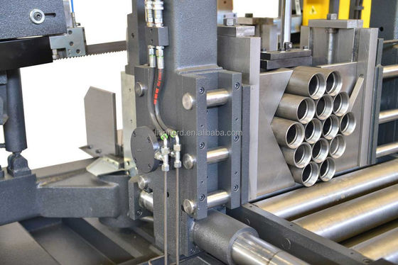 Máquina automática de serragem de banda de corte de metal CNC para barra e tubo de aço com motor potente