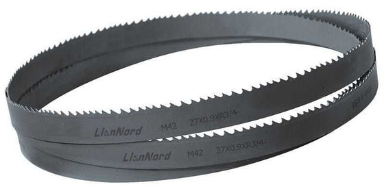 4/6 Dentes por polegada M42 Metal Band Saw Blades para corte de barras e tubos de aço inoxidável