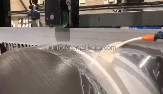Corte preciso de barra e tubo de aço inoxidável com 0.042in espessura da lâmina