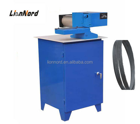 Máquina de afiar e soldar lâminas de serra de banda de bi-metal com comprimento de bobina de 75-100m