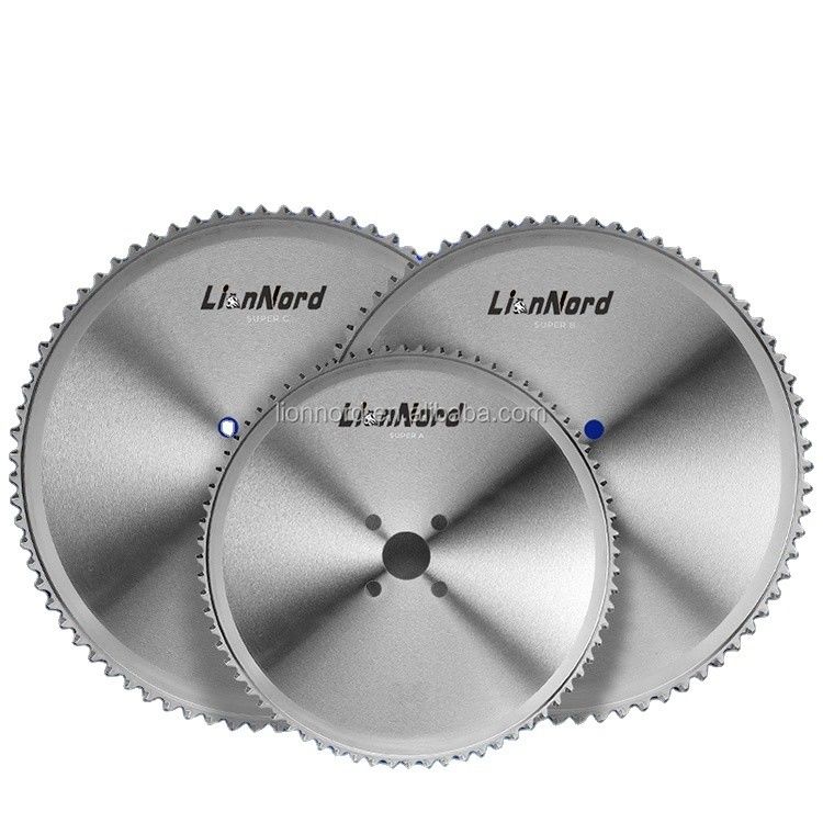 Carbide Tips Metal Cutting Saw Blade para aço inoxidável Ti revestido 285mm BS BW Dentes