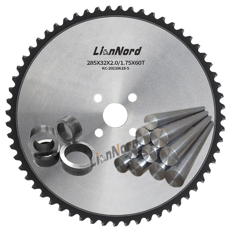 Punhos de Carbide de Tungstênio Lâmina de serra circular de metal com revestimento TIACN 250-500mm Fornecimento de tamanho